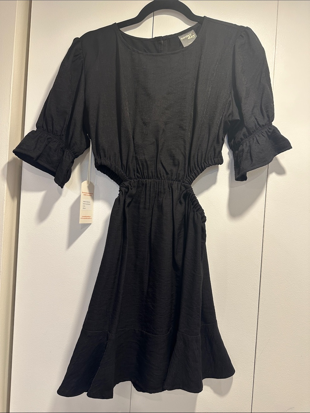 NWT Someday Studios Margot Cutout Dress - Picture 5 of 5